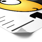 Cute grappigs cartoon growth chart poster (Hoek)