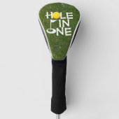 Cute grass Hole in One Golfheadcover (Voorkant)