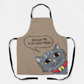 Cute Gray Cat Schort (Voorkant)