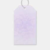 Cute Gray Dinosaur Speelgoed Waterverf Dank u Cadeaulabel (Achterkant)