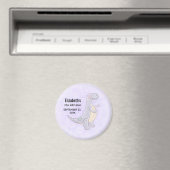 Cute Gray Dinosaur Speelgoed Waterverf Party Magneet (Insitu (Vaatwasser))