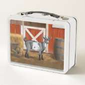 Cute Gray Spotted Goat (Achterkant)