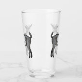 Cute Gray Spotted Goat Glas (Links)