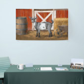Cute Gray Spotted Goat Spandoek (Beurs)