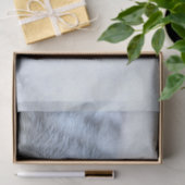 Cute Gray Tabby Cat met kerstPet Xmas Tissuepapier (Geschenk)