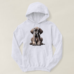 Cute Great Dane Puppy Hoodie