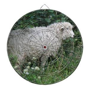 Cute Greedy Sheep Eating Dart Board Dartbord