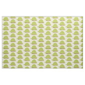 Cute green dimetrodon cartoon illustration stof (Fat Quarter)