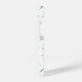 Cute Green Dinosaur Pattern iPhone Hoesje (Linkerkant)