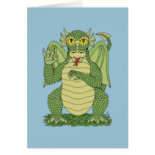Cute Green Dragon