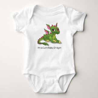 Cute Green Dragon Romper