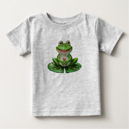 Cute Green Frog