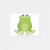 Cute green frog post-it® notes (Voorkant)