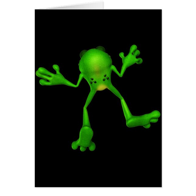 Cute Green Froggy (Voorkant)