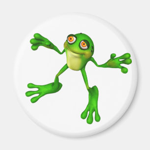 Cute Green Froggy Magneet