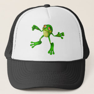 Cute Green Froggy Trucker Pet