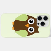 Cute Green Owl Case-Mate iPhone Case (Achterkant (horizontaal))