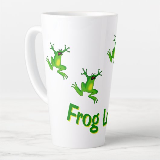 Cute grenouille Lover Mugs & Tasses (Angle gauche)