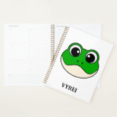 Cute grenouille souriante (Devant avec enveloppe)