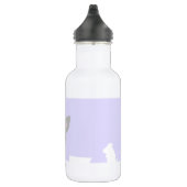 Cute Grey Kitty Bouteille d'eau (Droite)