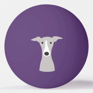 Cute Greyhound (Italiaanse Greyhound) of Whippet D Pingpongballen