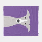 Cute Greyhound | Italiaanse Greyhound | Whippet Do Fleece Deken (Voorkant (Horizontaal))