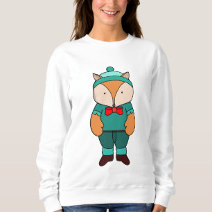 Cute groene vos trui
