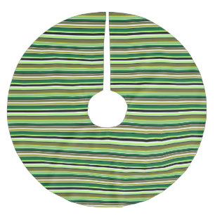 Cute groene witte strepen kerstboom rok