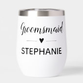 Cute Groomsmaid Mariage cadeau (Arrière)