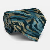 Cute Groomsmen Gift Animal Print Stropdas (Opgerold)