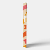 Cute Groovy bloemen patroon op retrogolven Case-Mate iPhone Case (Achterkant / Rechts)