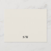 Cute Groovy Retro Arch Advice voor moeder Baby sho Informatiekaartje (Achterkant)