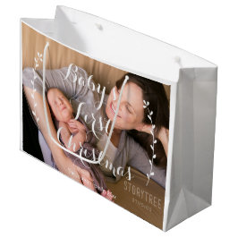 Cute grote baby's eerste kerstcadeautas large cadeautasje