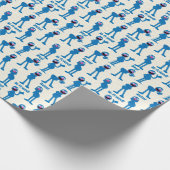 Cute Grover Pattern Cadeaupapier (Hoek)