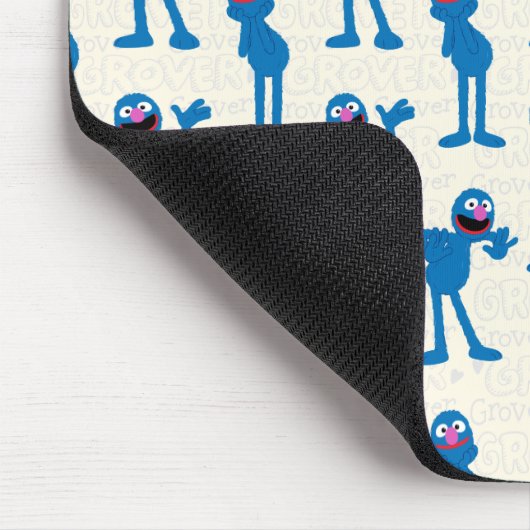 Cute Grover Pattern Muismat (Hoek)