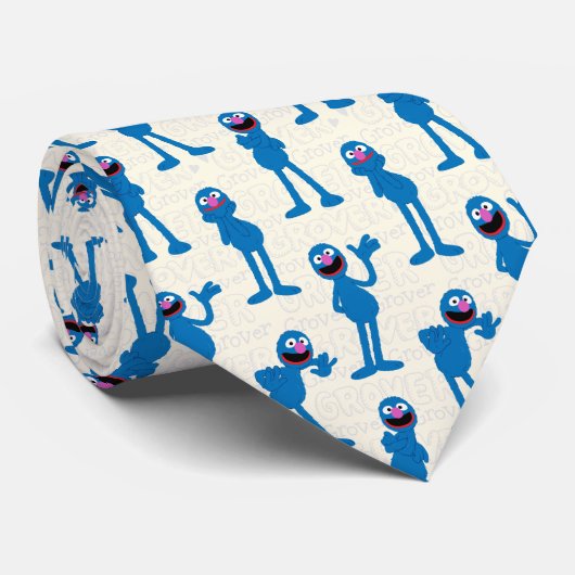 Cute Grover Pattern Stropdas (Opgerold)