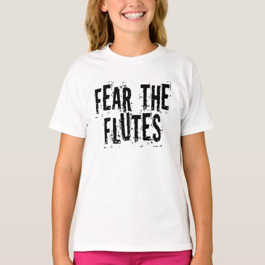 Cute Grunge Flute Kinder T-shirt (Voorkant)