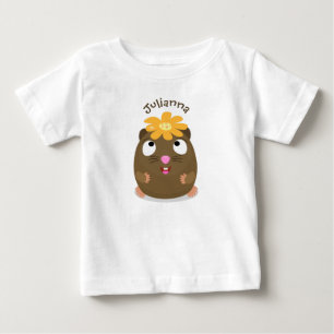 Cute guinea pig cartoon illustratie