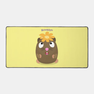 Cute guinea pig cartoon illustratie bureaumat