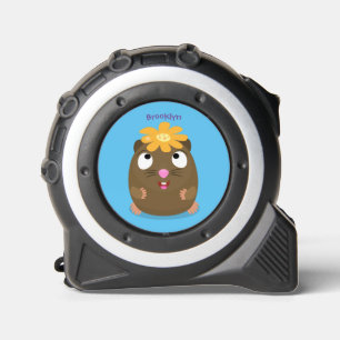 Cute guinea pig cartoon illustratie rolmaat