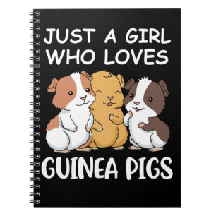 Cute Guinea Pig Gifts Girls Kawaii Guinea Pig Gift Notitieboek
