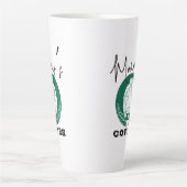 Cute Guinea Pig Latte Mok (Voorkant)