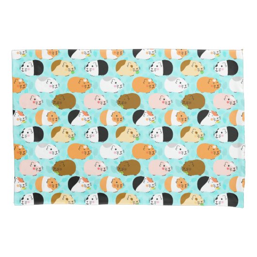 Cute Guinea Pig Pattern Kussensloop (Voorkant)