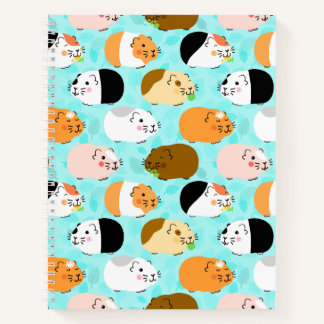 Cute Guinea Pig Pattern Notitieboek