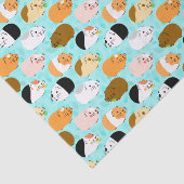 Cute Guinea Pig Pattern Tissuepapier (Detail)