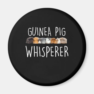 Cute Guinea Pig Whisperer Dierenvriend Gift Magneet