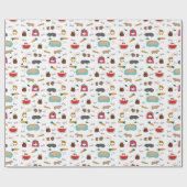 Cute Guinea Pigs Cavy Pets Cadeaupapier (Vlak)