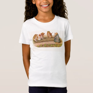 Cute Guinea Pigs Gardening T-shirt