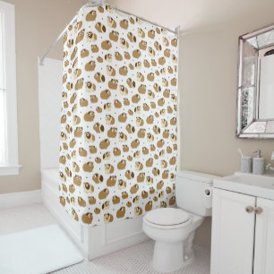 Cute Guinea Pigs Shower Curtain Douchegordijn