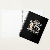 Cute Guinee Pig Ate Mijn thuiswerk Planner (Display)